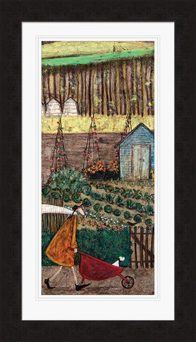 Sam Toft (Summer) 50cm x100cm (WHITE FRAME)