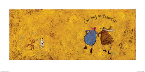 Sam Toft (Carrying on Regardless II) 50cm x100cm