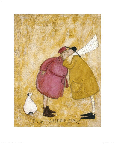 Sam Toft (Big Smackeroo!) 40cm x 50cm