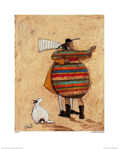 Sam Toft (Dancing Cheek To Cheeky) 40cm x 50cm